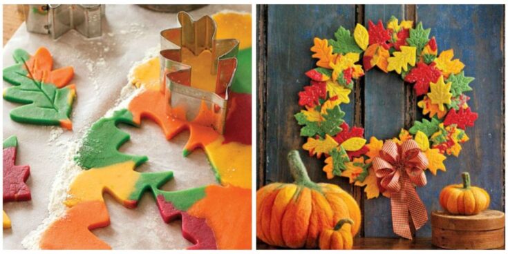 Image for DIY Cookie Leaf Wreath Project