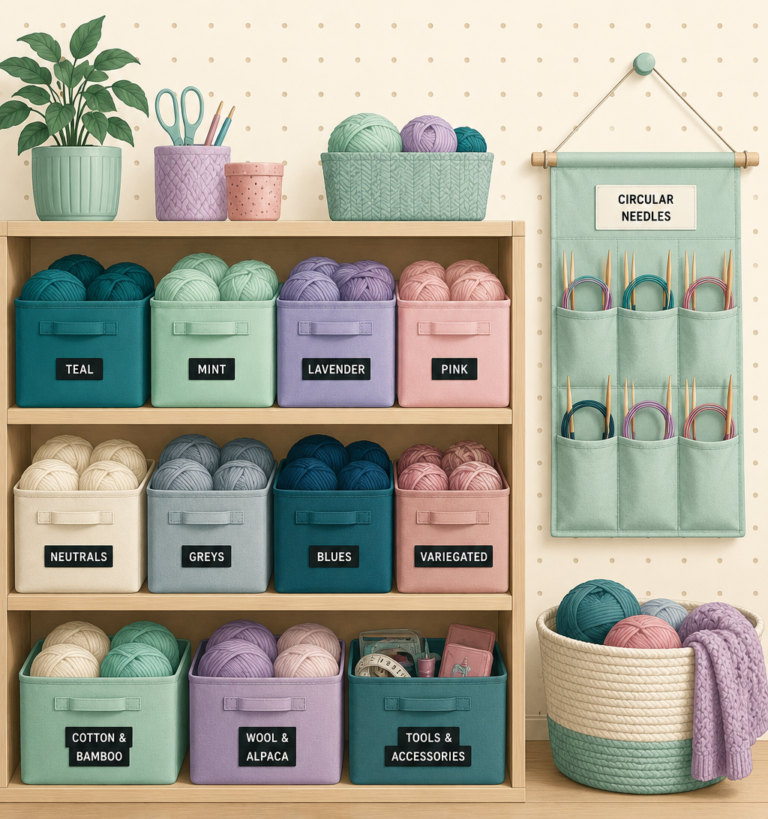Knitting Supply Storage: A Complete Organisation Guide