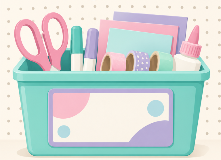 Printable Craft Room Storage Labels: How to Make and Print Your Own